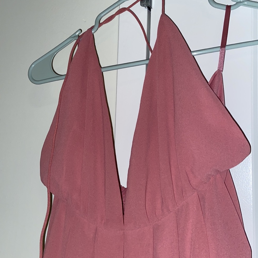 Halter Pink Dress - Picture 5 of 9